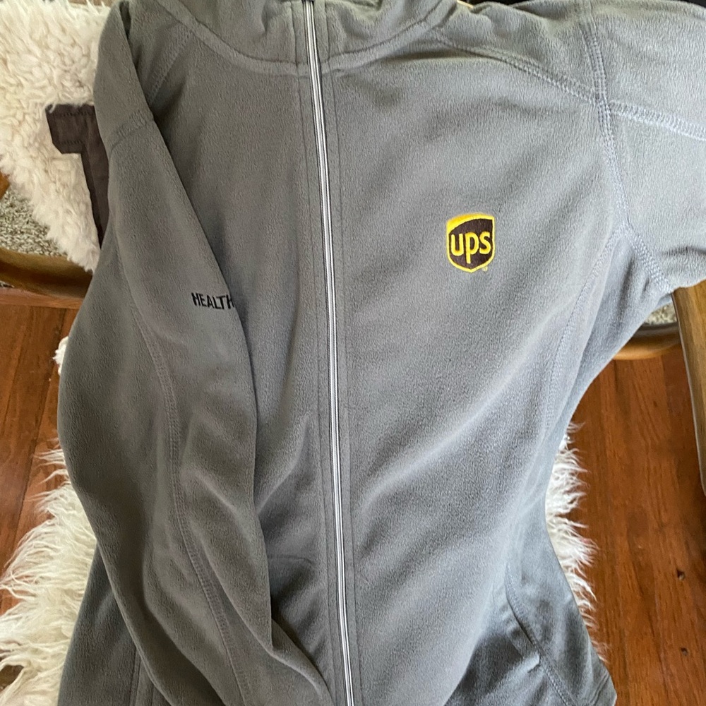 UPS fleece coat